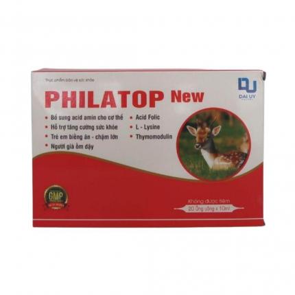 Philatop new ống thủy tinh - Tăng cường miễn dịch