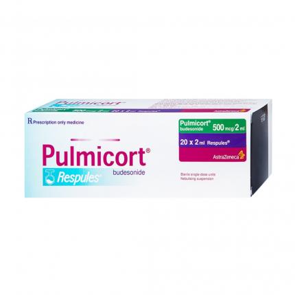 Pulmicort Respules 500mcg/2ml - Điều trị hen phế quản