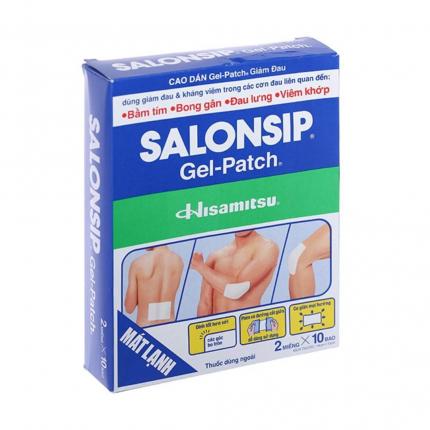 Miếng dán Salonsip - Hỗ trợ giảm đau, kháng viêm