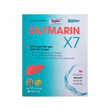 Silymarin X7 - Bảo vệ, tăng cường chức năng gan - Pharmart.vn