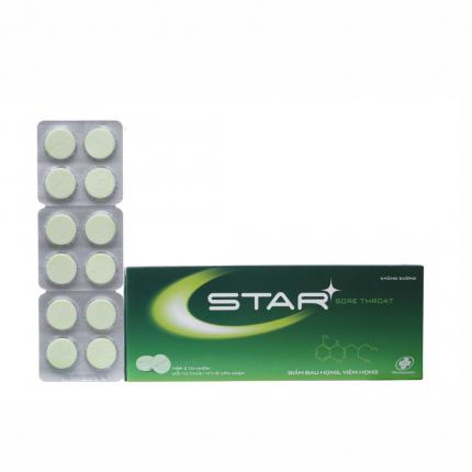 Star sore throat