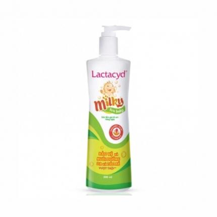 Sữa tắm gội trẻ em Lactacyd Milky 500ml