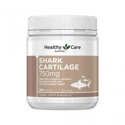 Sụn vi cá mập Healthy Care Shark Cartilage 750mg