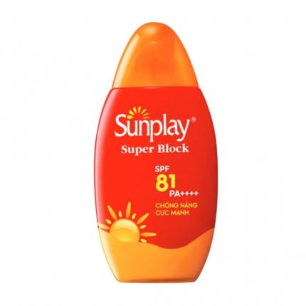 Kem chống nắng Sunplay Super Block SPF 81/PA++++ 70g