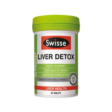 Swisse Liver Detox Úc 60 viên