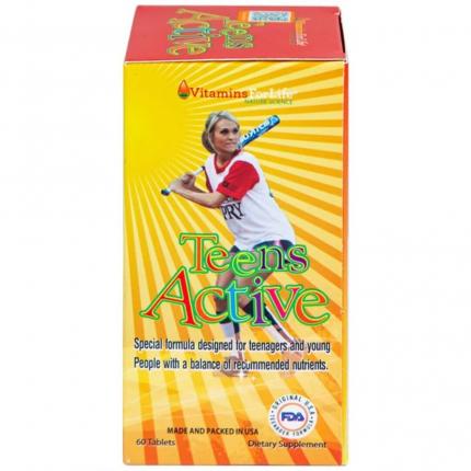 Teens Active - Vitamin cho trẻ từ 10 tuổi