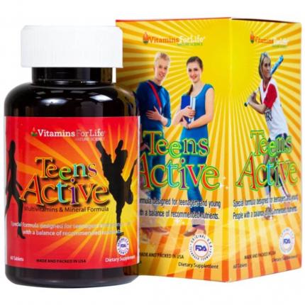 Teens Active - Vitamin cho trẻ từ 10 tuổi