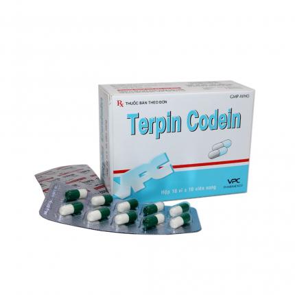 Terpin Codein - Dược phẩm Cửu Long làm giảm ho