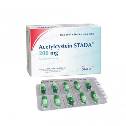 Thuốc Acetylcystein 200Mg Stada