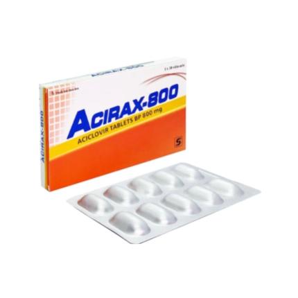 Thuốc Acirax 800 800mg (10 Viên)