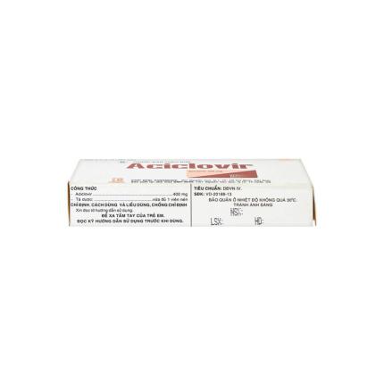 Thuốc Acyclovir 400mg Pharmedic