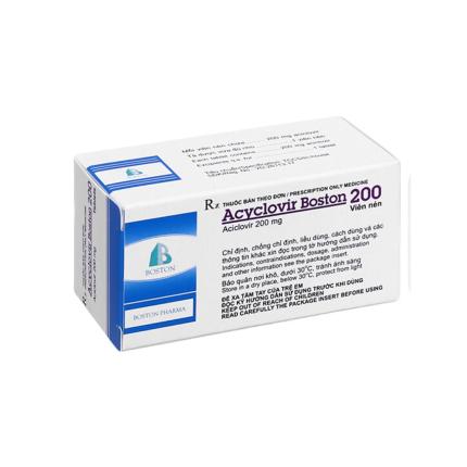 Acyclovir Boston 200 mg