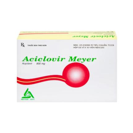 Thuốc Acyclovir Meyer 800mg (2)