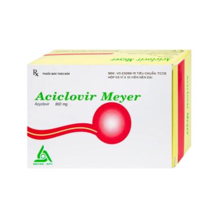 Thuốc Acyclovir Meyer 800mg