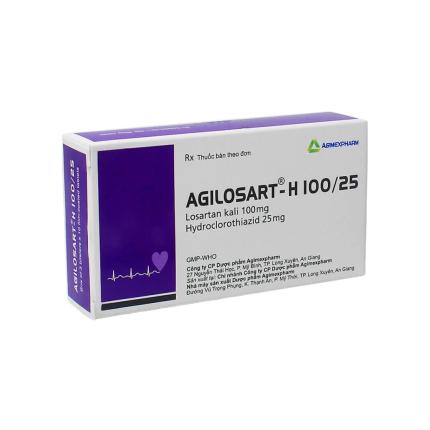 Thuốc Agilosart-H 100/25 - Trị tăng huyết áp - Pharmart.vn