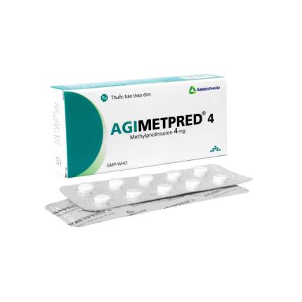 Thuốc Agimetpred (4mg)