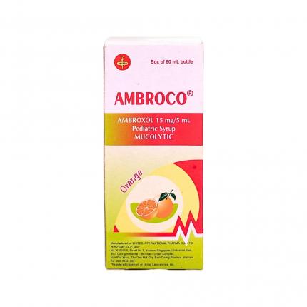 Ambroco Ambroxol 15mg 5ml United (2)