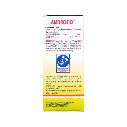 Ambroco Ambroxol 15mg 5ml United (5)