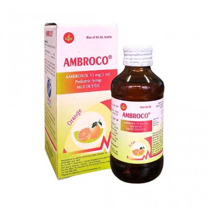 Ambroco Ambroxol 15mg 5ml United