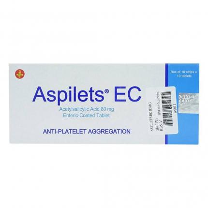 Thuốc Aspilet EC 80mg