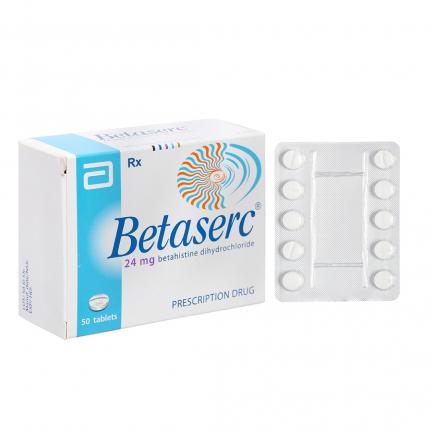 Betaserc được sử dụng để điều trị những tình trạng nào?
