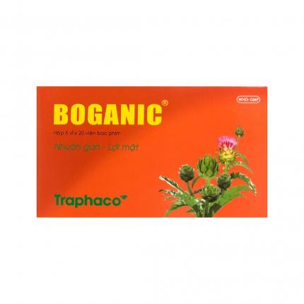 Thuốc Boganic viên bao phim hộp 5 vỉ x 20 viên