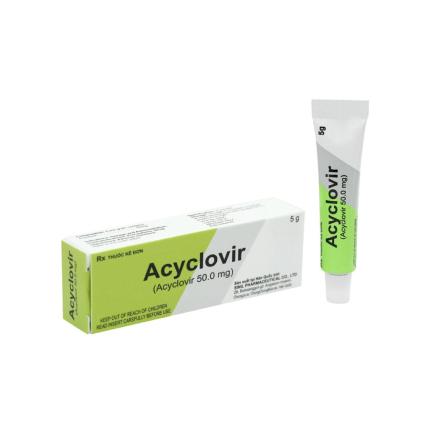 Kem Bôi Da Acyclovir 50mg