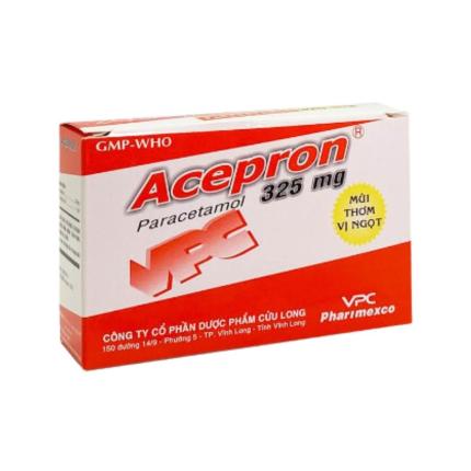 Bột Acepron 325mg (20 Gói) 