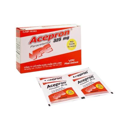 Bột Acepron 325mg (20 Gói)