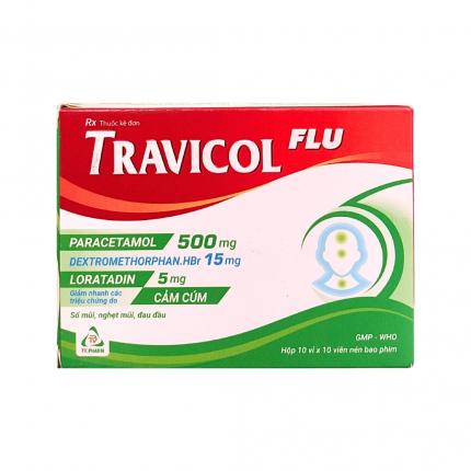 Travicol Flu 500mg (2)