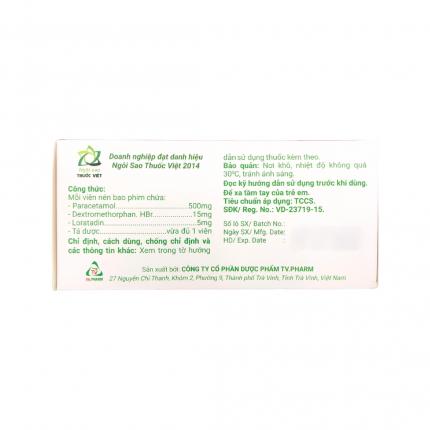 Travicol Flu 500mg (4)