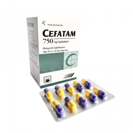 Thuốc Cephalexin 750 Pymepharco