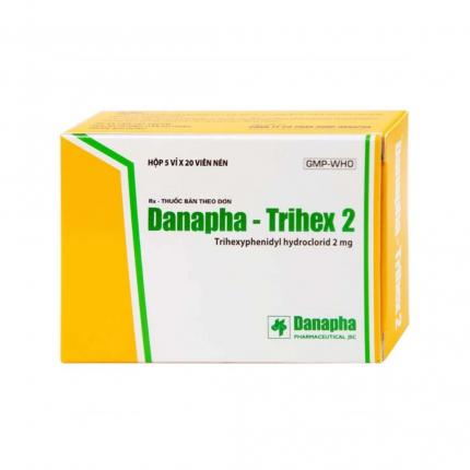 Thuốc Danapha-Trihex 2 - Điều trị triệu chứng Parkinson