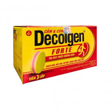 Thuốc Decolgen Forte - Điều trị giảm đau, hạ sốt, cảm cúm