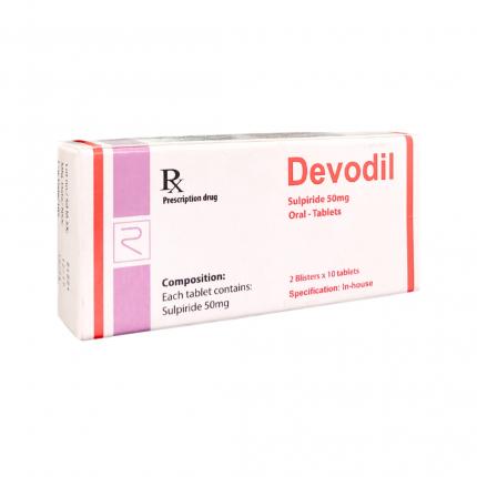 Thuốc Devodil (50mg) - Điều trị Lo âu, rối loạn hành vi