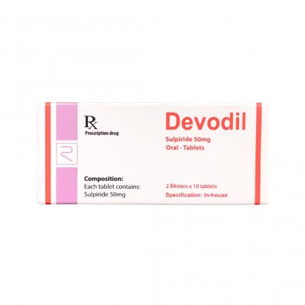 Thuốc Devodil (50mg) - Điều trị Lo âu, rối loạn hành vi