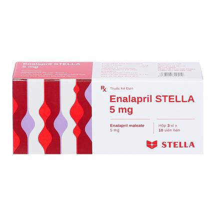 Mặt trước Enalapril stella 5mg