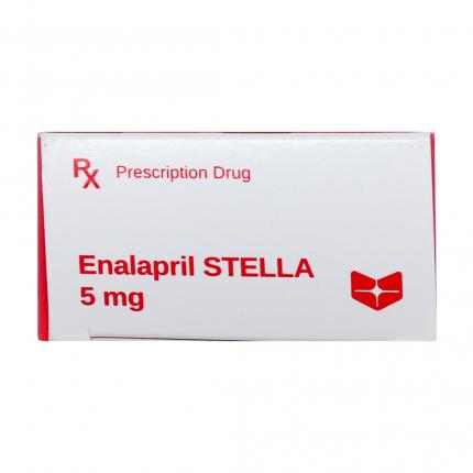 Mặt bên Enalapril stella 5mg