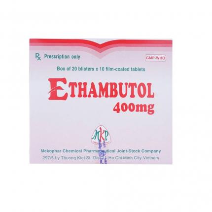 Thuốc Ethambutol 400mg