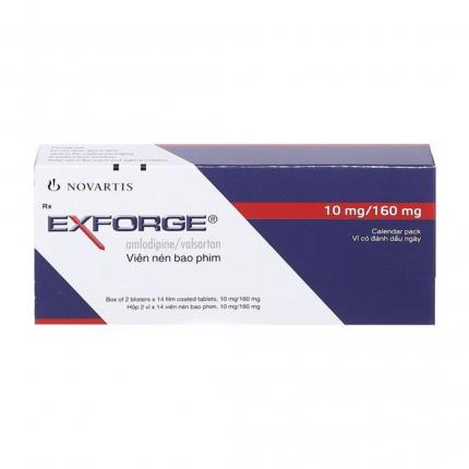 Thuốc Exforge 10Mg/160Mg Điều Trị Huyết Áp