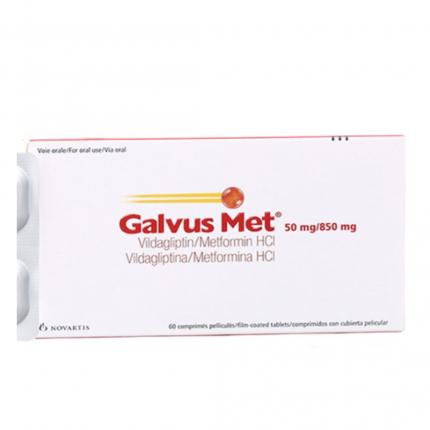 Thuốc Galvus Met 50mg/850mg Điều Trị Tiểu Đường