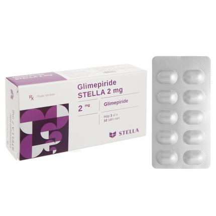 Thuốc  Glimepirde stella 2mg