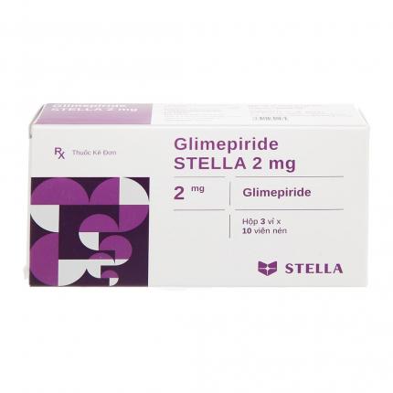 Thuốc Glimepiride 2mg Stella Điều Trị Tiểu Đường Tuýp 2