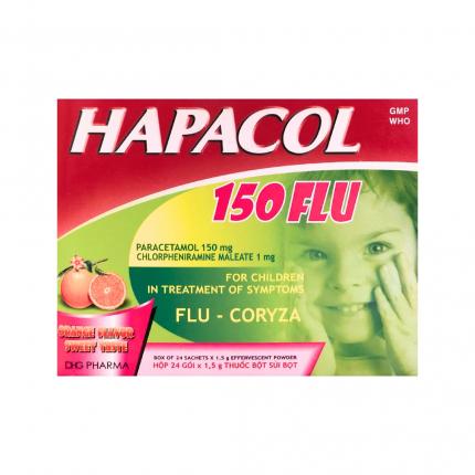 Công dụng của thuốc cảm cúm Hapacol trẻ em
