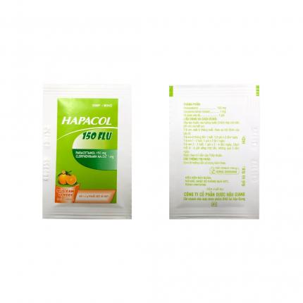 Thuốc Hapacol 150 Flu - Điều trị cảm cúm ở trẻ em