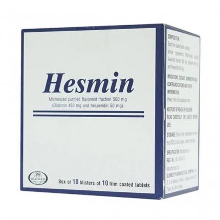 Thuốc Hesmin 500Mg