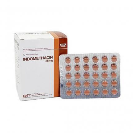 Thuốc Indomethacin 25 mg giảm đau kháng viêm