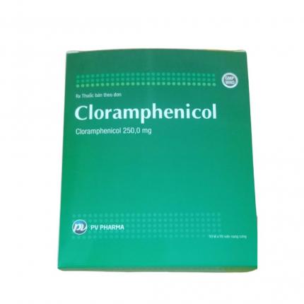 Thuốc kháng sinh Cloramphenicol 250 mg Phúc Vinh