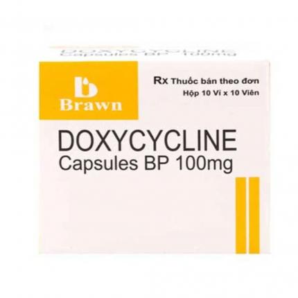 Thuốc kháng sinh Doxycycline 100mg