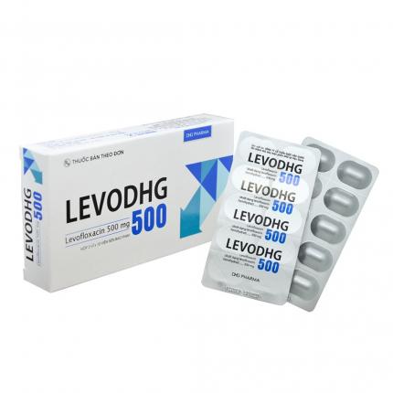 Thuốc kháng sinh Levodhg 500Mg